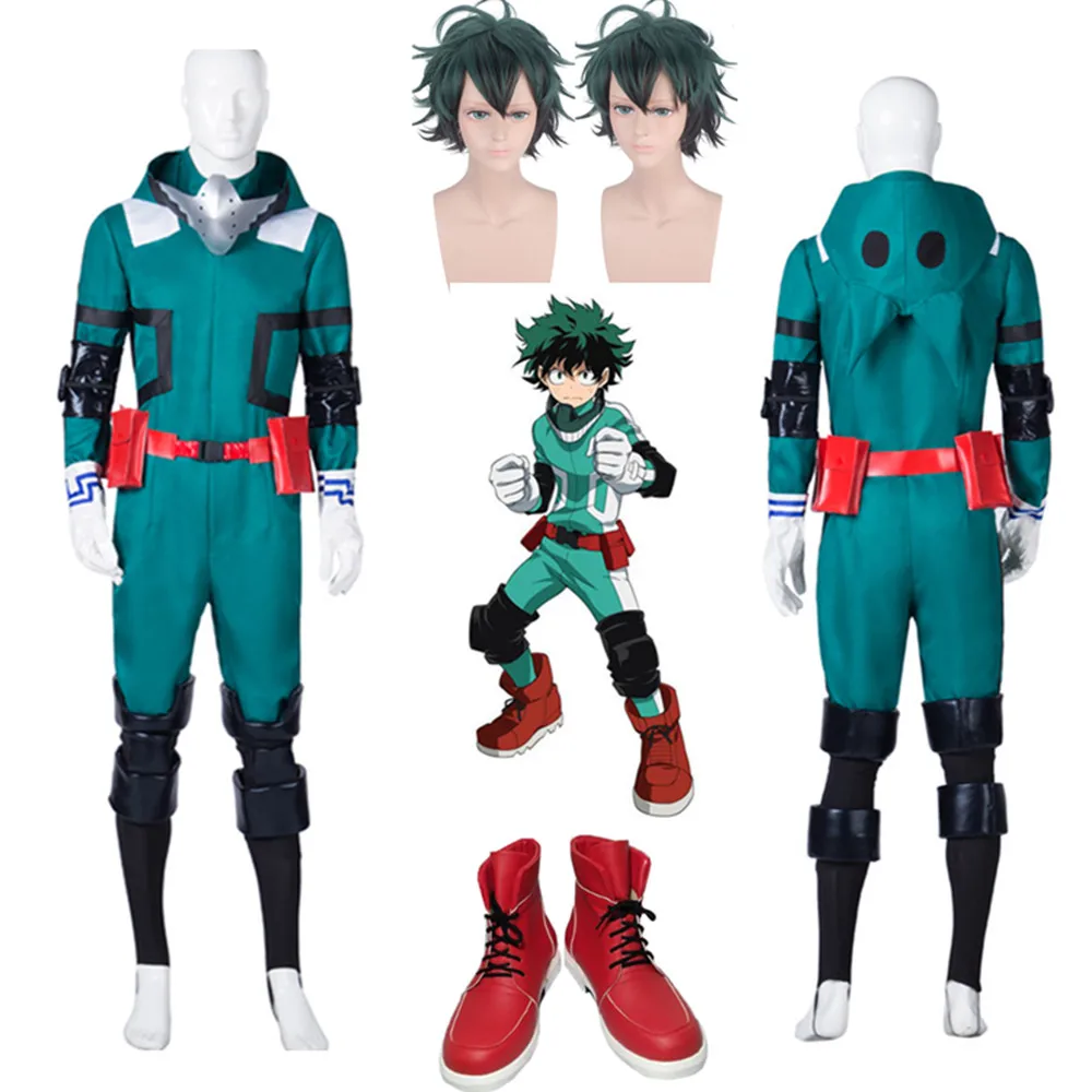 Карнавальный костюм для косплея Мой герой Boku no Hero akademiia Izuku Midoriya Midoriya|Игровые