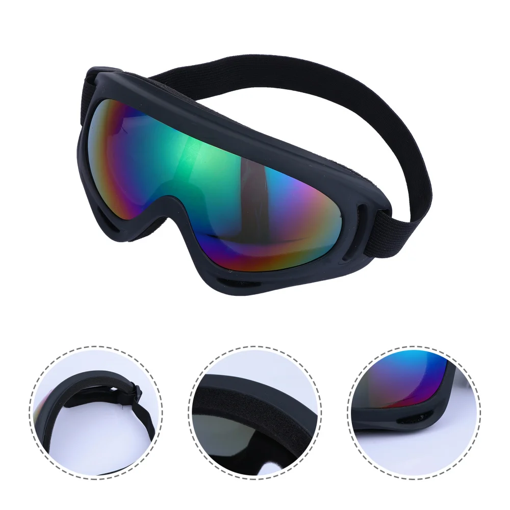 

1 Pair Snowboard Goggles Motorcycle Eyewear Practical Outdoor Exercise Glasses