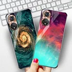 Чехол для Honor 50 Pro, чехлы для Huawei Honor 10 Lite, Роскошный чехол из закаленного стекла для телефона Honor 10i 10X Lite 20 Pro 20s 20s, чехол, оболочка