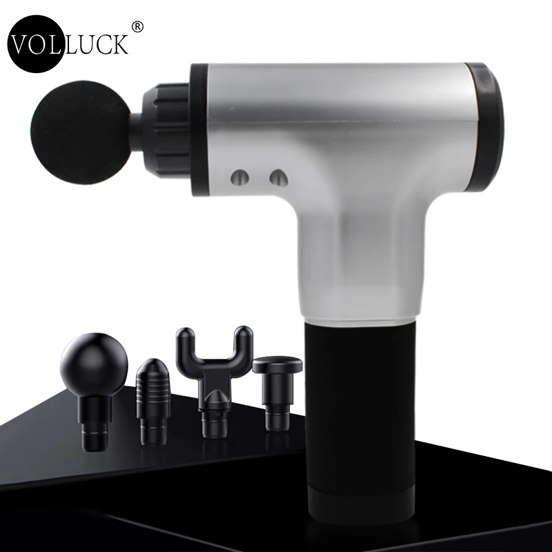 Пистолет для массажа мышц Электрический массажер тела глубокая вибрация