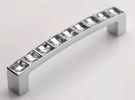 2,5 ''3,75'' 5 ''прозрачные стеклянные ручки для ящиков комодов дверные ручки горный хрусталь кухонный шкаф дверная ручка фурнитура Декор Bling