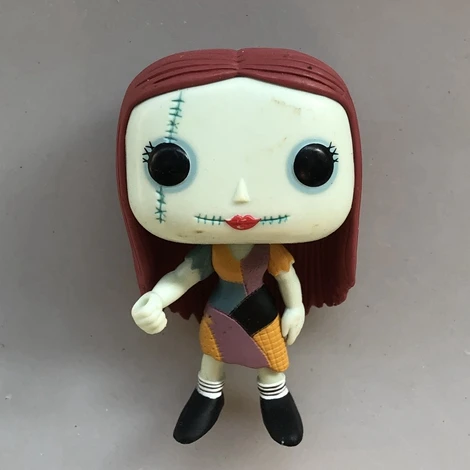 

Original 7cm Smaller Size Used Calendar Nightmare Christmas - Sally, Oogie, Jack Figure Collectible Model Loose Toy