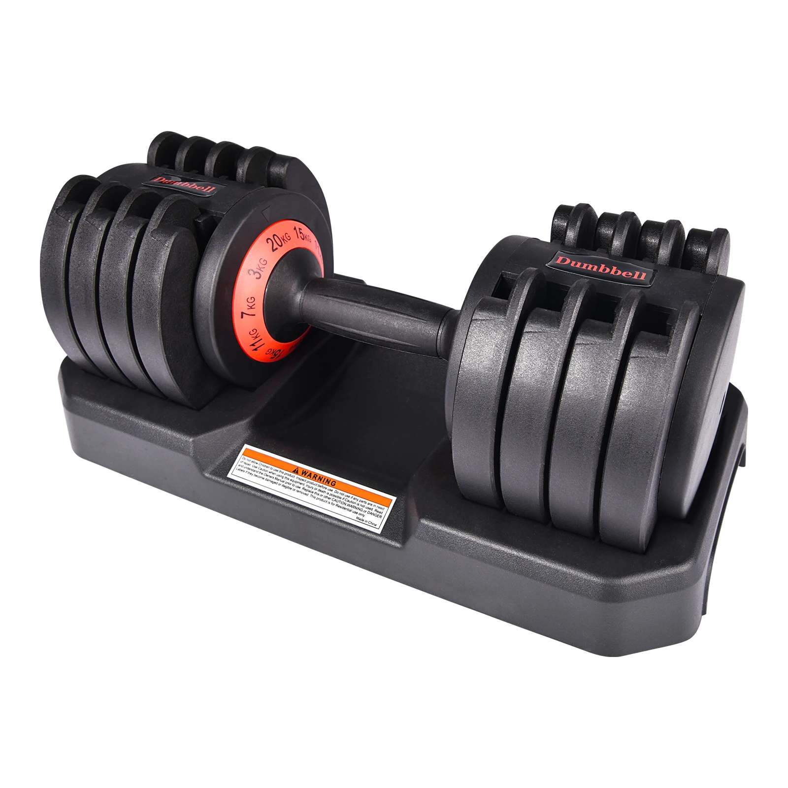 

Регулируемая гантели 44 или 88 фунтов, несколько вариантов веса, нескользящая ручка, многоцелевая, подходит для дома, тренажерного зала, офиса