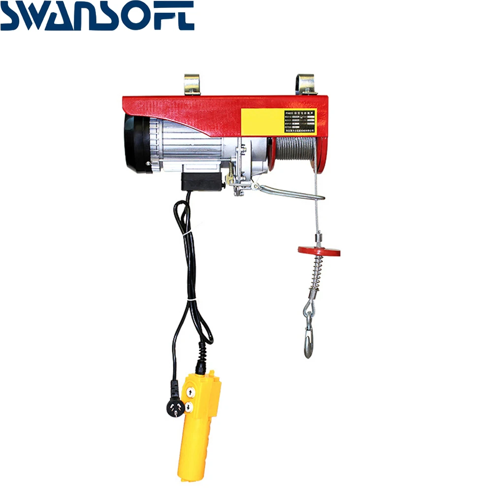 Крытый и открытый бытовой 220v Мини подъемный кран машина мини электрическая