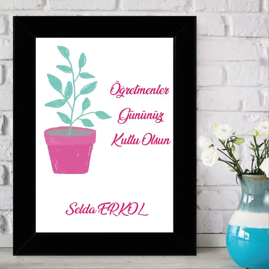 

Personalized Teachers Day Themed Frame
