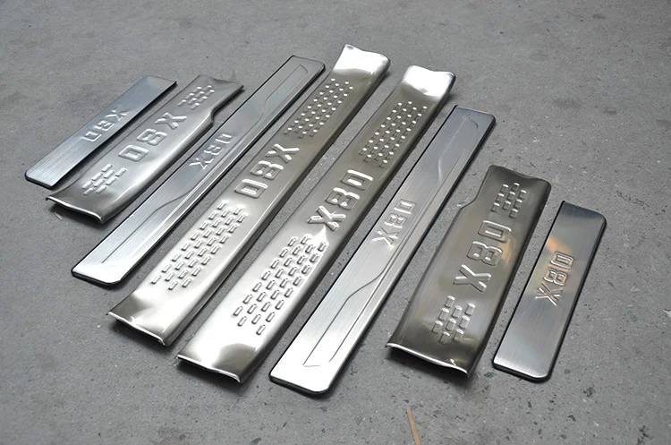 

For 2013-2018 FAW Galloping X80 Threshold Bar Stainless Steel Welcome Pedal Decoration Accessories