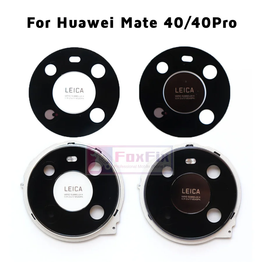 

Original NEW Rear Back Camera Glass Lens For Huawei Mate40 Mate 40 Pro Camera Glass Lens Rear Back Frame Holder Replacement