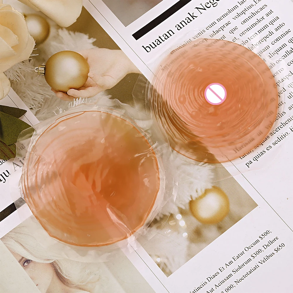 Силиконовые самоклеящиеся накладные соски многоразовые моющиеся 1 пара |