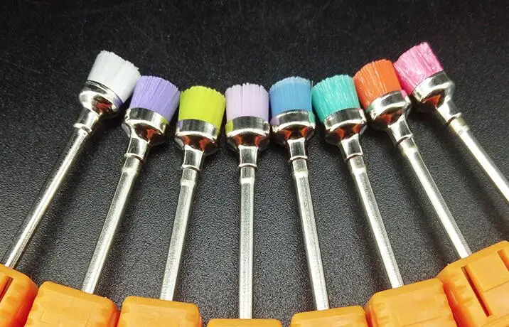 Nail brush1pcs 1 шт., 4 типа, 3/32 дюйма, инструменты для маникюра, электрическая дрель, керамическая пилка для ногтей, сверло, щетка для ногтей, очиститель, машинка для маникюра, резки кутикулы - Цвет: Nail brush1pcs