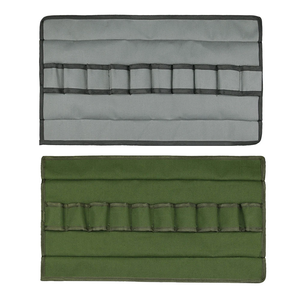 

Garden Tool Roll Bag Bonsai Repair Water Resistant With 10 Pockets Heavy Duty Canvas Storage Portable Durable Compact