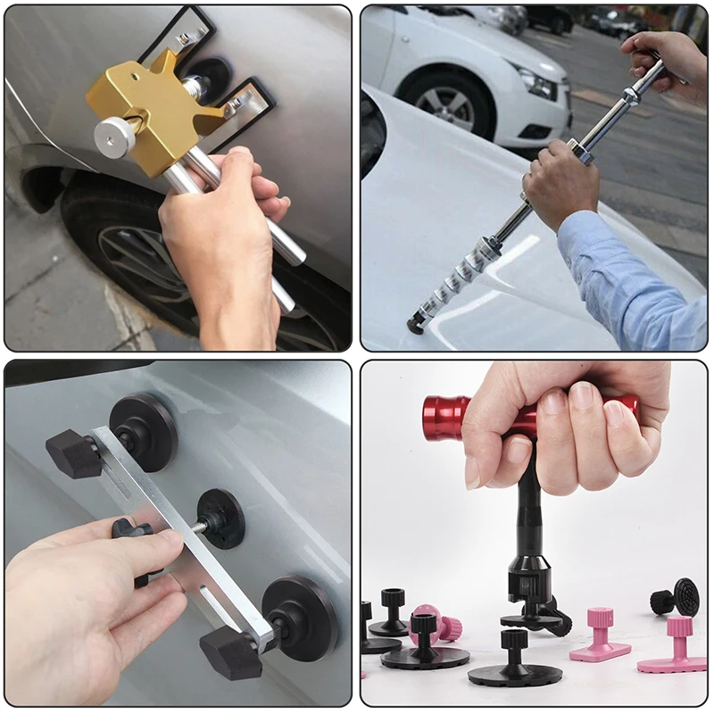 Безболезненный инструмент для ремонта вмятин 77 шт. автомобильные инструменты