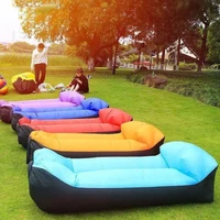 beach lounge chair fast inflatable camping sleeping bag lazy bag fast folding outdoor camping furniture ultraligh beach parties
