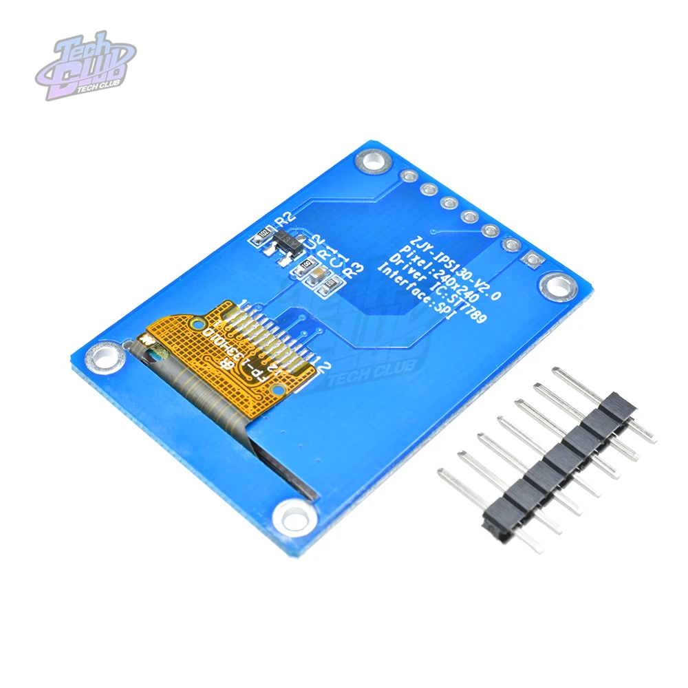 1.3 inch IPS HD TFT ST7789 Drive IC 240*240 7PIN 4-wire SPI serial port 3.3V 12PIN for raspberry pi r3 | Инструменты
