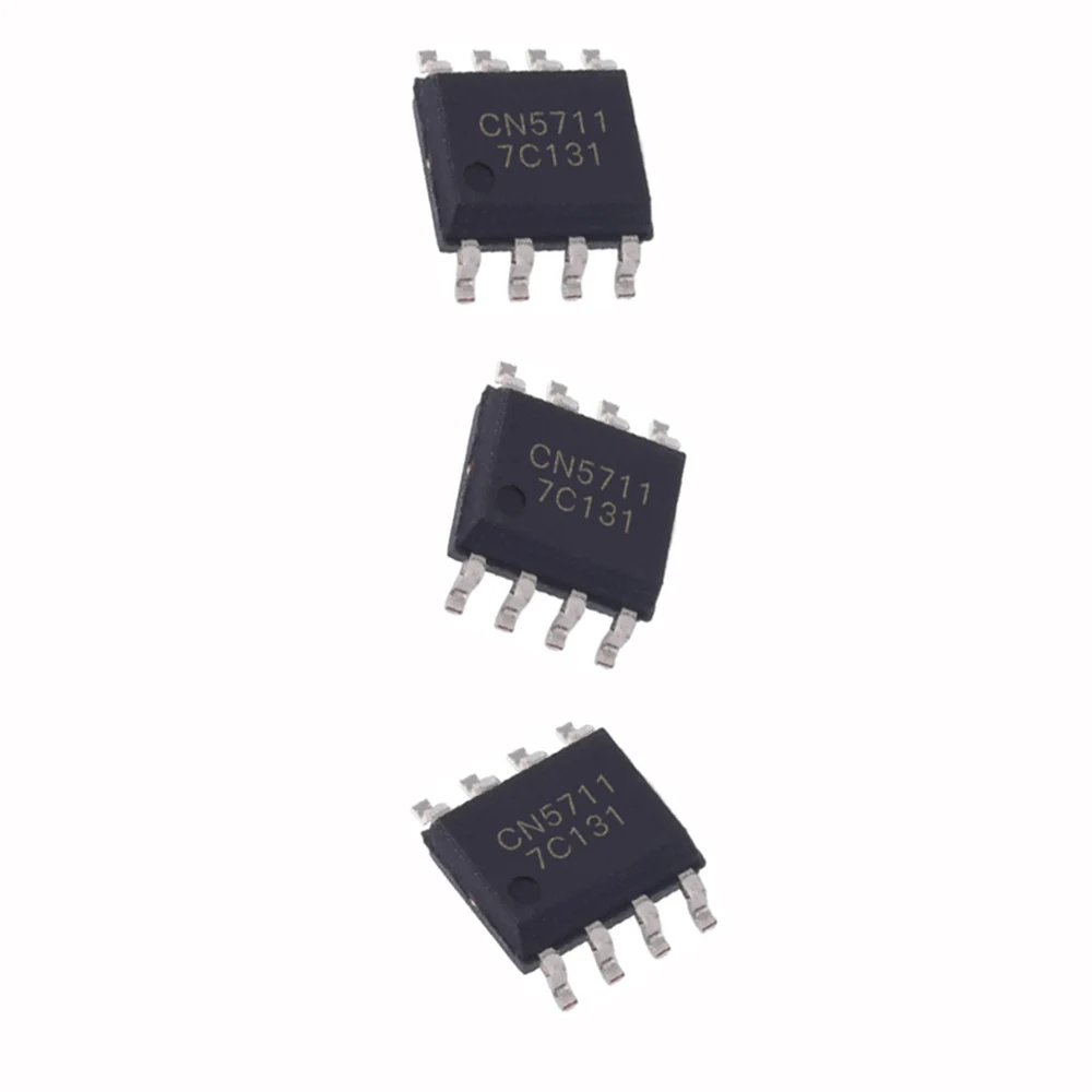 10Pcs/Lot CN5711 High Brightness Light-Emitting Diode LED Driver Chip Integrated IC Patch SMD  SOP8 SOP-8 Good Quality Chipset