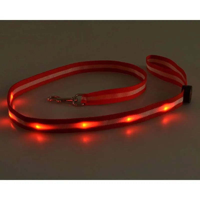 Бесплатная доставка элегантные товары для собак светодиодная лампа ошейника с