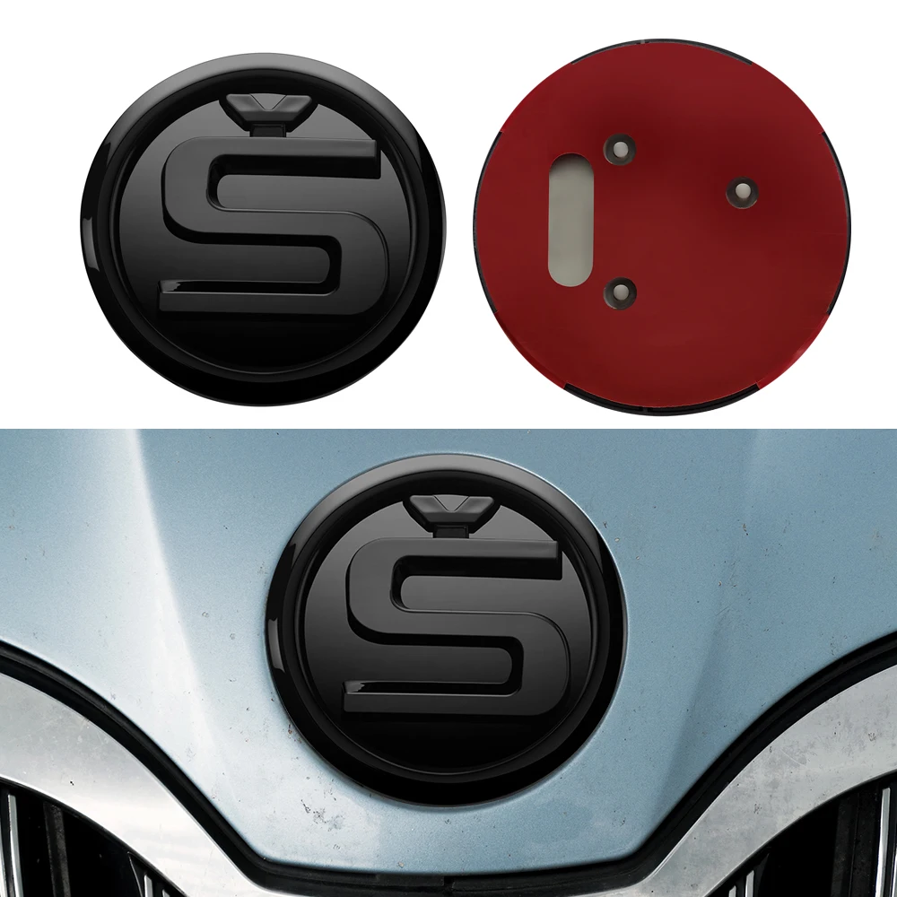 

Автомобильная эмблема значок наклейка S логотип капота наклейка для SKODA KODIAQ KAMIQ ENYAQ IV SUPERB OCTAVIA FABIA SCALA YETI Skoda наклейка