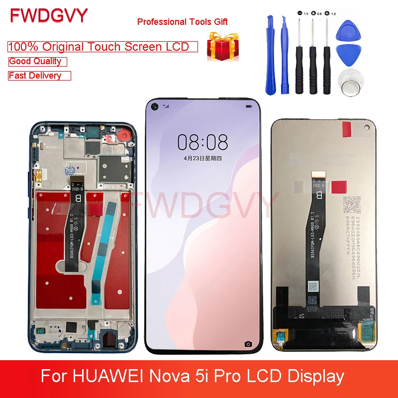 6 26 ''оригинальный для Huawei Nova 5i Pro ЖК дисплей сенсорный экран дигитайзер в сборе