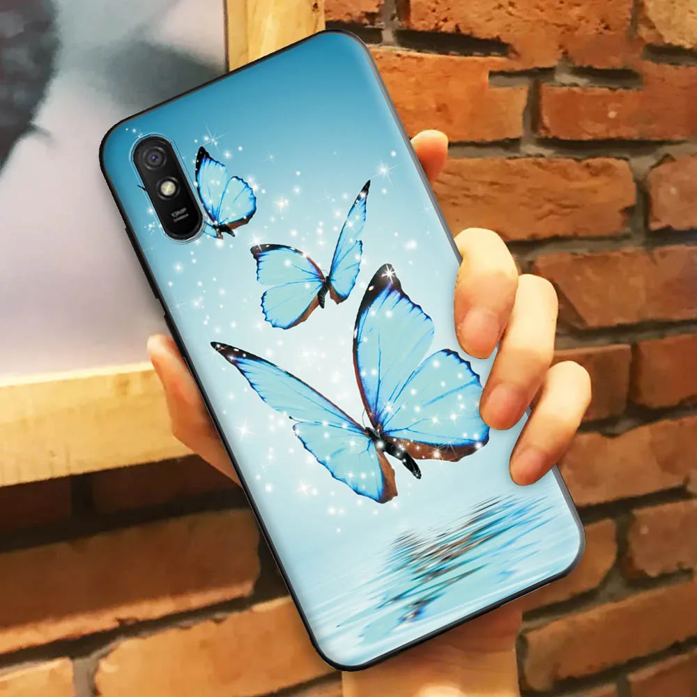 Чехол для Redmi 9AT Xiaomi мягкий силиконовый чехол из ТПУ крутой телефона 9 AT 9A T