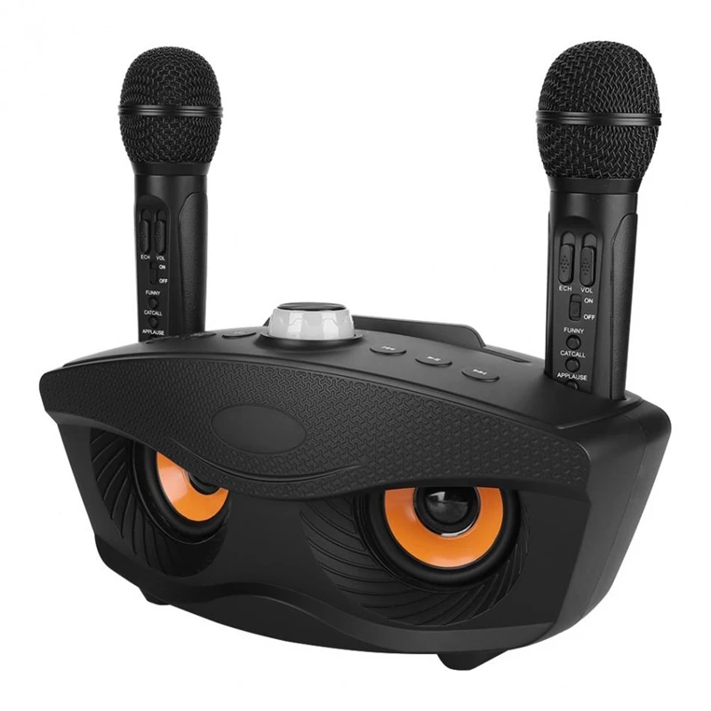 Продвижение Портативный Bluetooth КТВ караоке плеер Домашний Беспроводной Динамик