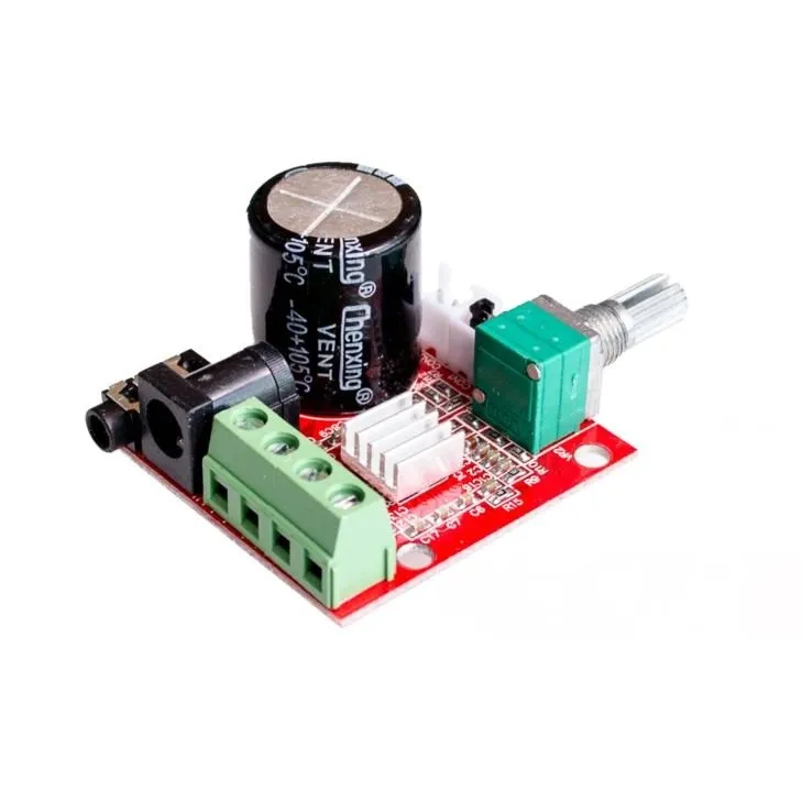 Горячая Распродажа 12V Mini Hi-Fi PAM8610 плата аудио стереоусилителя 2X10W двухканальный D