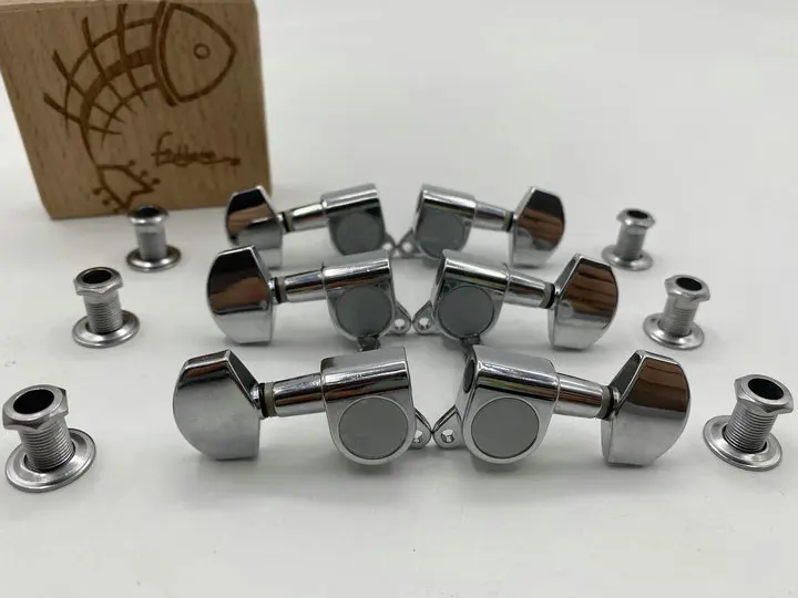 

Корейский Металлический тюнер-машинная головка IBZ, тюнер для электрической гитары, ключ, тюнер для акустической гитары, колышки, WashburN L3R3, ори...