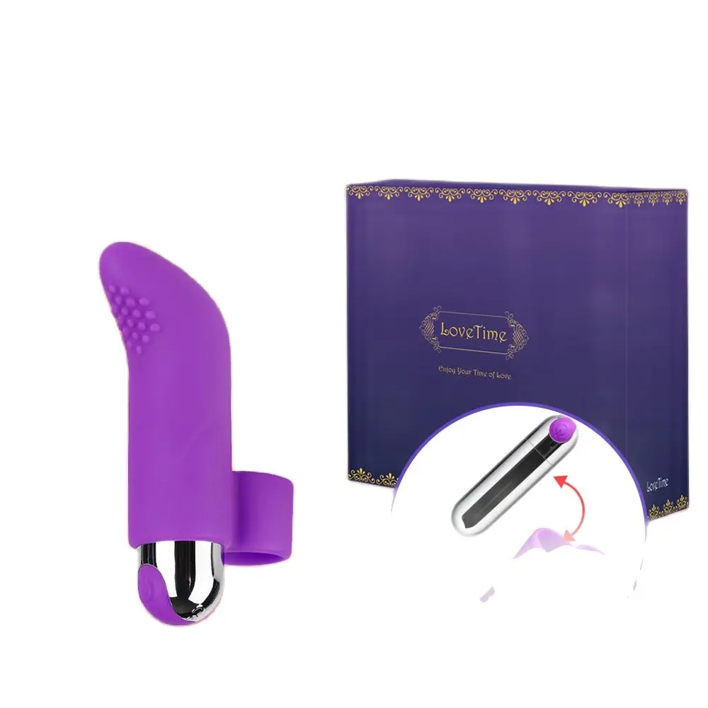 Палец вибратор 10 скоростей USB Перезаряжаемый Анальный Анальная пробка Мощный G