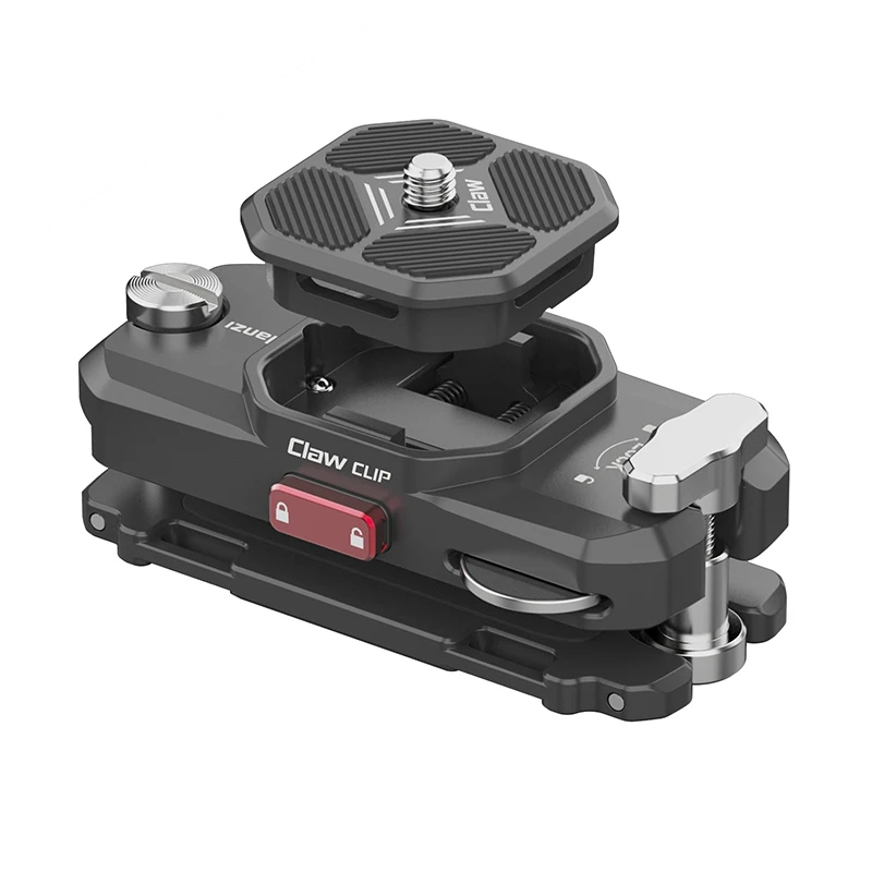 

Ulanzi Updated Claw Quick Release Shoulder Strap Clamp Adapter for DSLR Gopro Action Camera Quick Install System Mount Camera