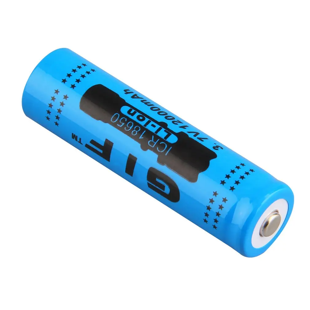 Безопасный 18650 3,7 V 12000mAh литий-ионная аккумуляторная батарея для светодиодный фонарик с Красной оболочкой