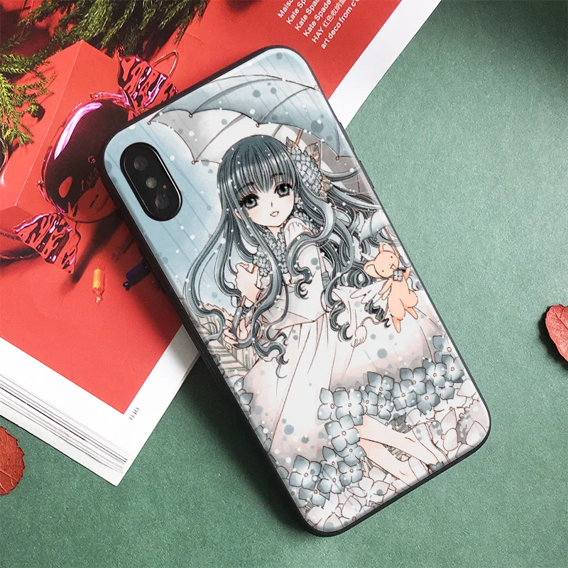 Tomoyo Cardcaptor Sakura мягкий силиконовый чехол для телефона IPhone SE 6 6s 7 8 Plus 7Plus 8Plus X XR XS 11 Pro