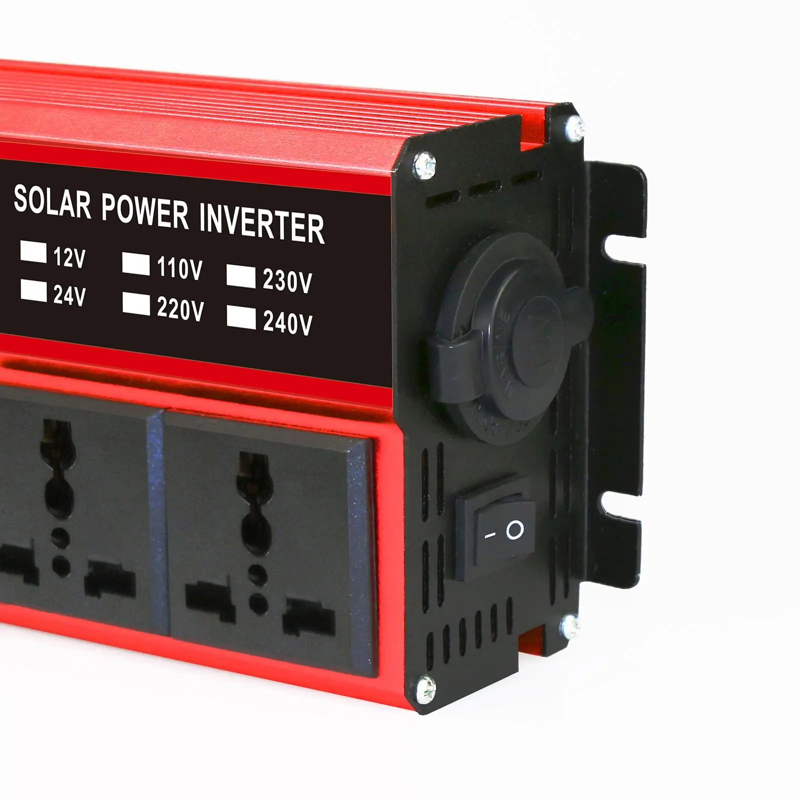 Инвертор солнечной энергии 2000 Вт 12 В постоянного тока светодиодный