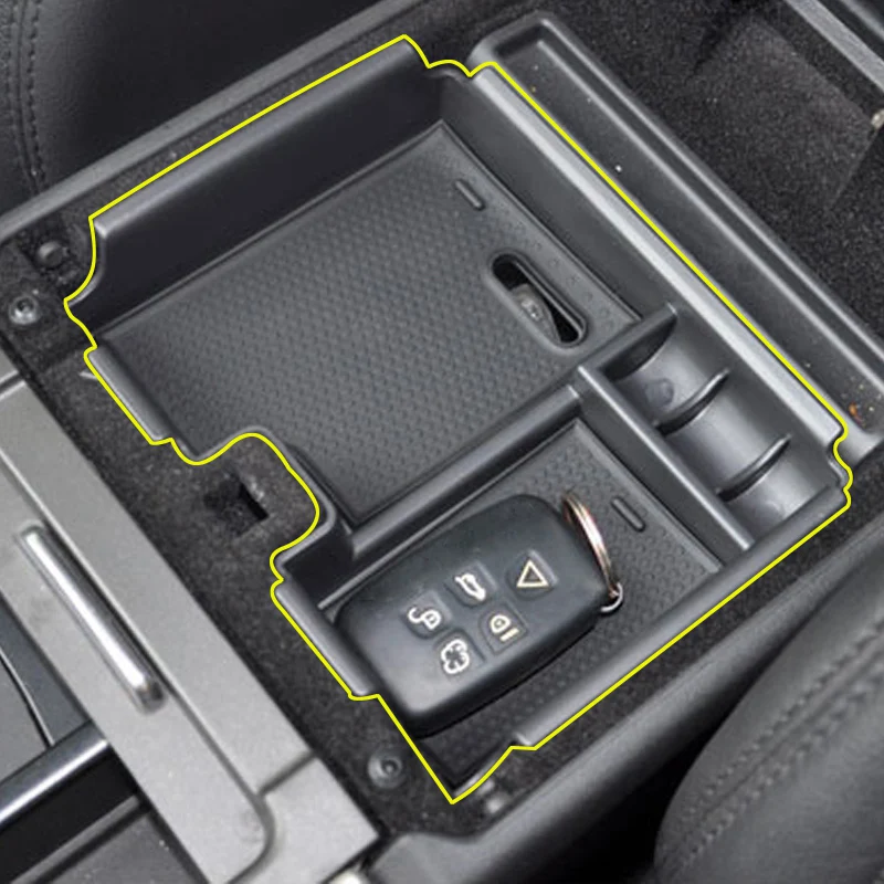 Central Armrest Storage Box Car Organizer for Land Range Rover Evoque 2009-2013 Container Holder Tray Accessories Styling | Автомобили и