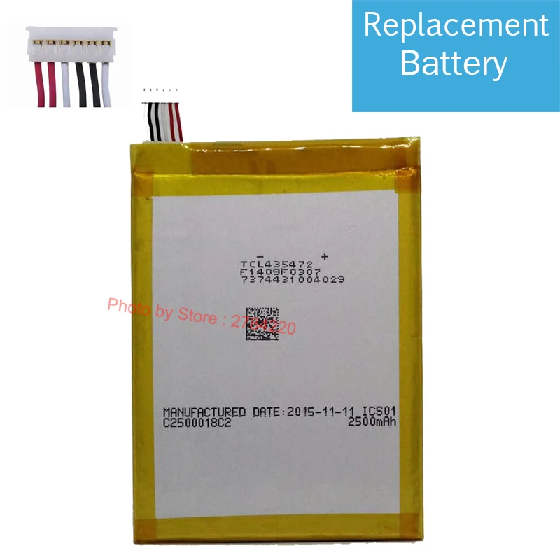 

2500 mAh 3.8V Battery For Vodafone Smart Prime 6 VF-895N Cell Mobile Phone Batterie Batterij Bateria