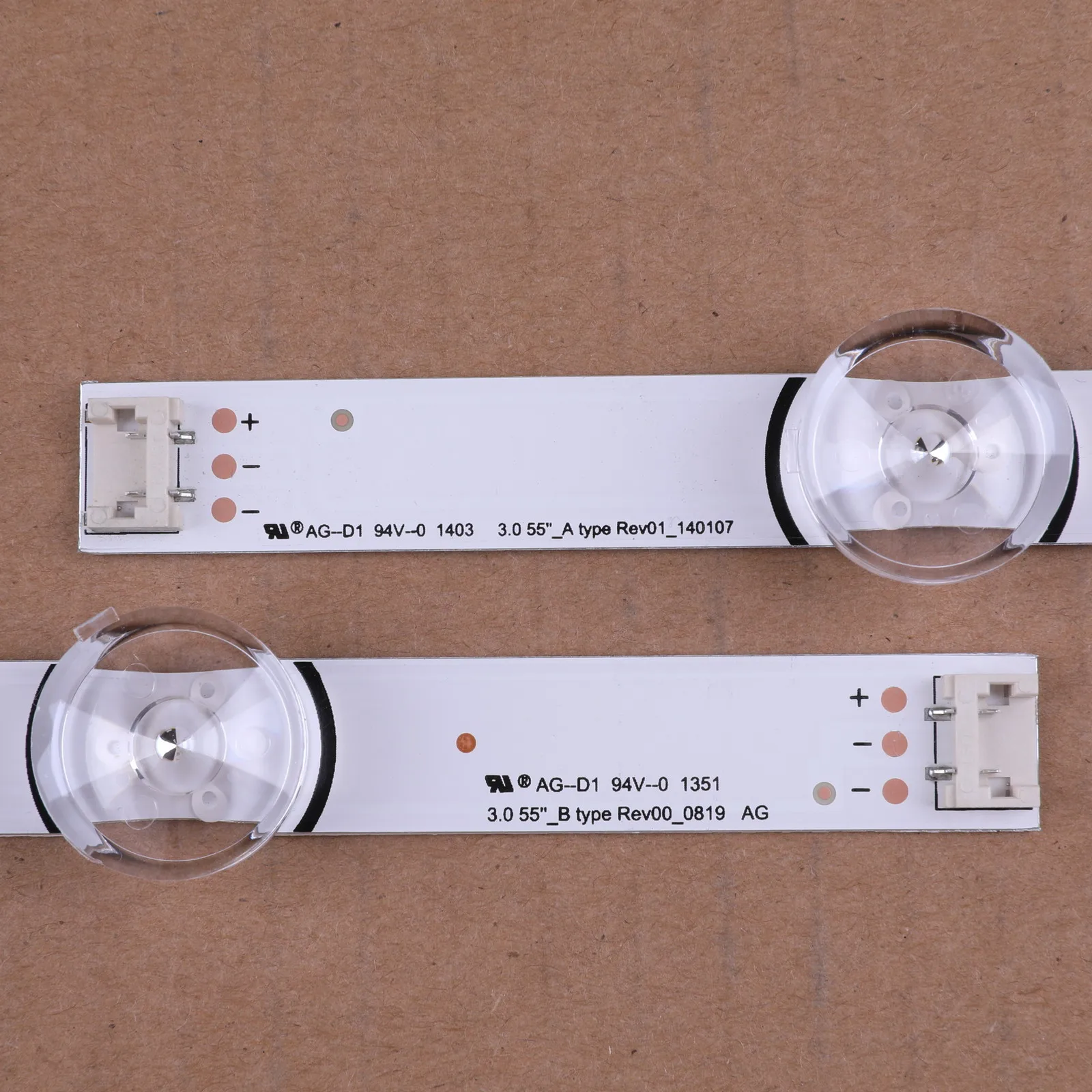 LED strip For LG Innotek DRT 3.0 55"_ A/B type Rev01 55LB561V 55LB652T LC550DUE LG55LF5950 55LY320C 55LB5700 55LF6500 | Лампы и