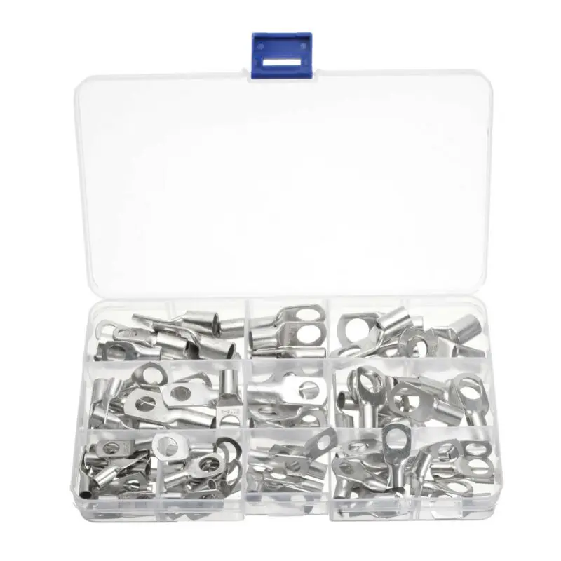 

100Pcs Terminals Silver Tinned Copper SC6-6-SC35-10 Wire Crimper Electrical