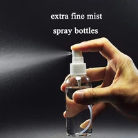 100ml refillable bottles travel transparent plastic perfume bottle atomizer empty small spray bottle