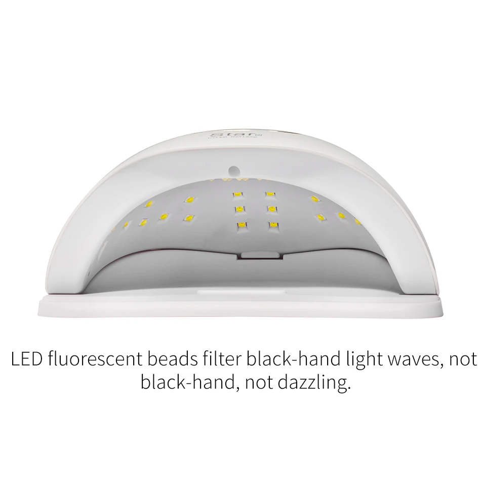 MORDDA 72W Nail Gel Dryer UV LED Polish Lamp Varnish For Drying All Art Manicure Home Use DIY Tool Design | Красота и здоровье