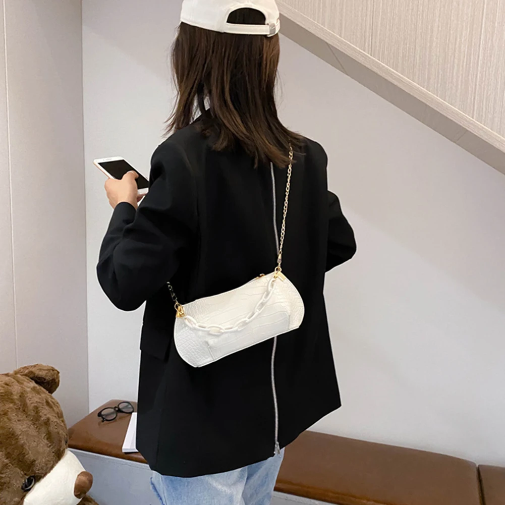 

Vintage Crossbody Bags for Women Birthday Gifts Fashion Chain Crossbody Bags Women PU Female Travel Shoulder Pouch