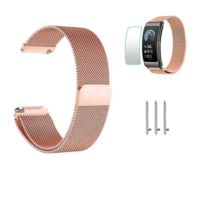 Новинка 16 мм/18 мм сменный ремешок миланские Смарт часы браслет для huawei B5 hua wei