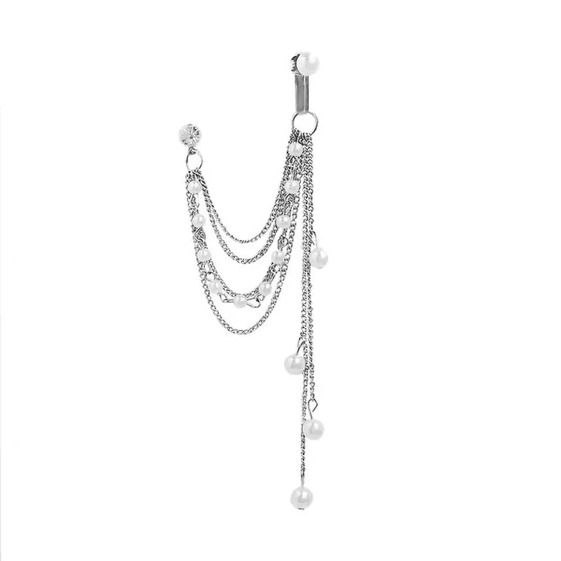 1 шт. распродажа корейские модные горячие новые серьги интегрированные цепочки с