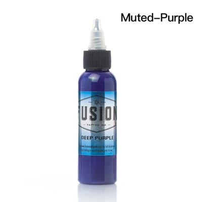 muted purple Набор чернил татуировки пигмент краска для татуау пигмент tintas para labios краска для татуировока пигменты цвет татуировки - Цвет: muted purple