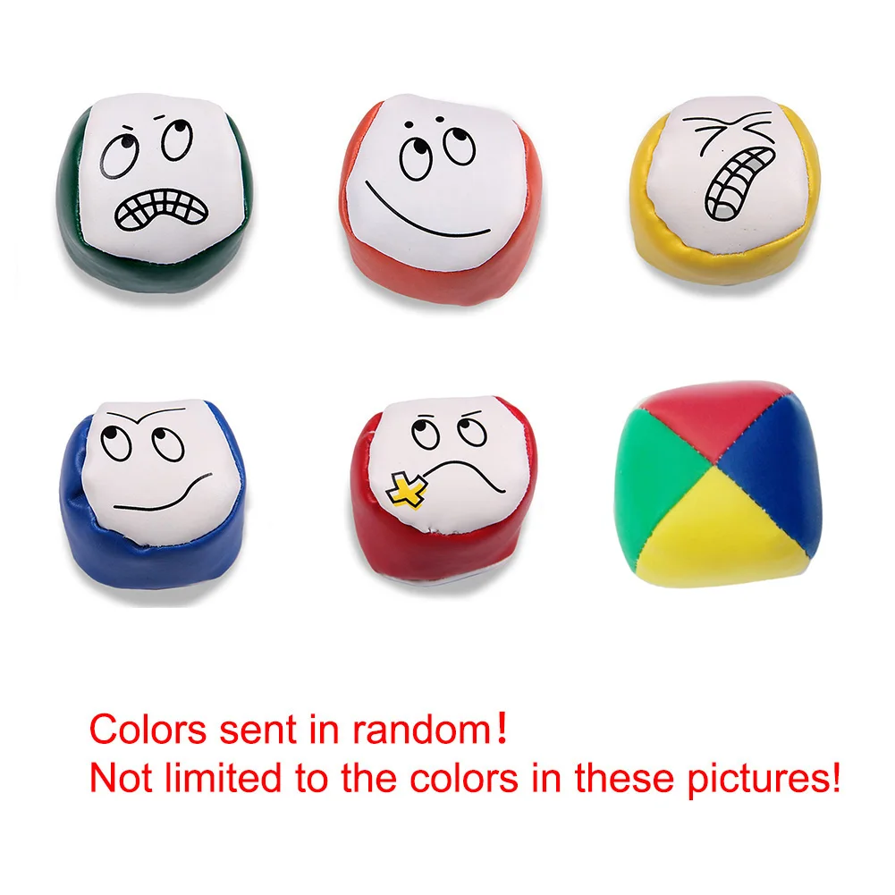 Creative classic Bean bag Learn to juggle Magic Clown Striped Sport Toy | Игрушки и хобби