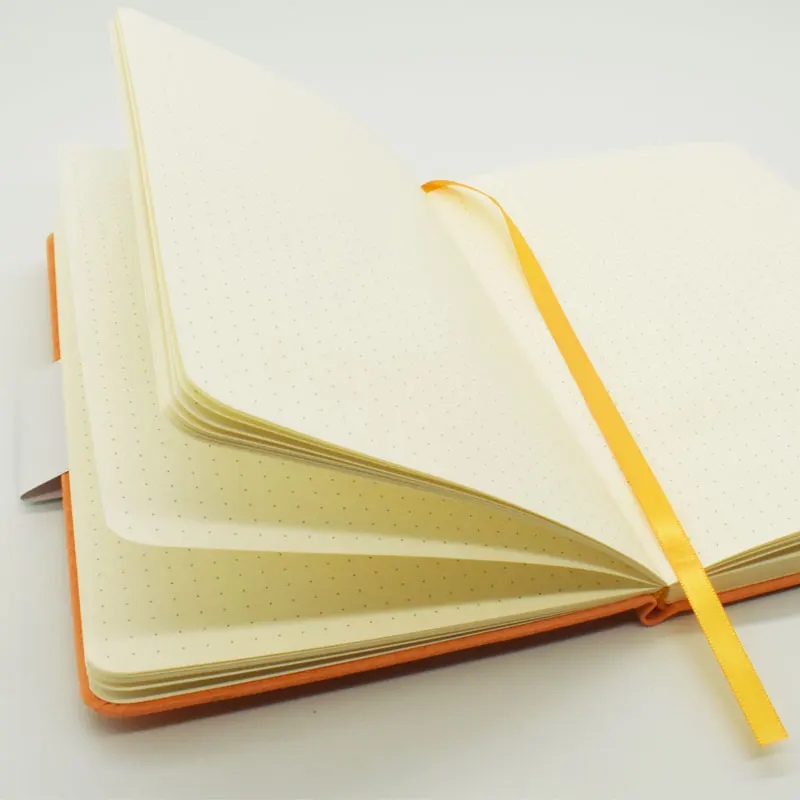 Точечный блокнот Bullet journal A5 Тканевая обложка пять цветов управление временем