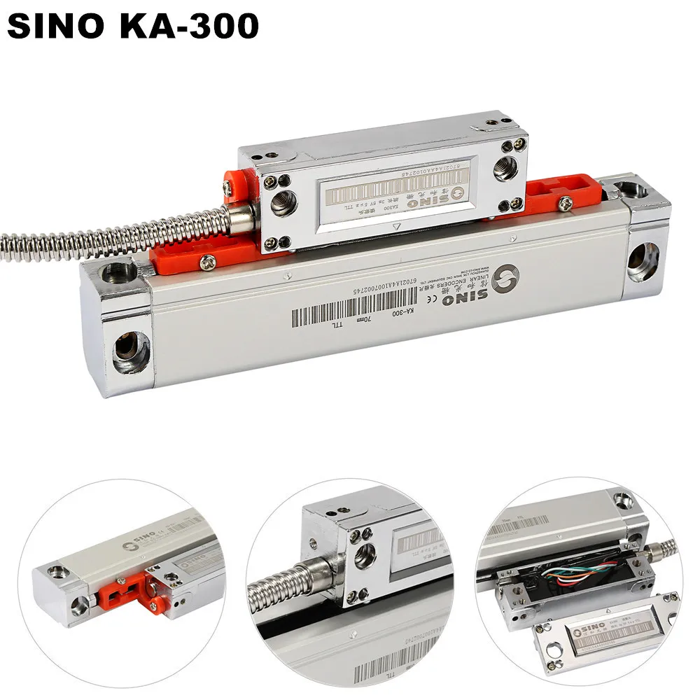 Горячая китайско KA 300 320 мм 370 420 470 520 оптическая решетка KA300 5um 5V TTL УЦИ линейная