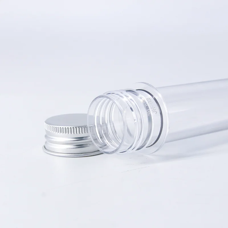 1PCS Plastic Test Tubes 40ml With Aluminum Cap Bottles Lab Equipments 14×25mm | Tube