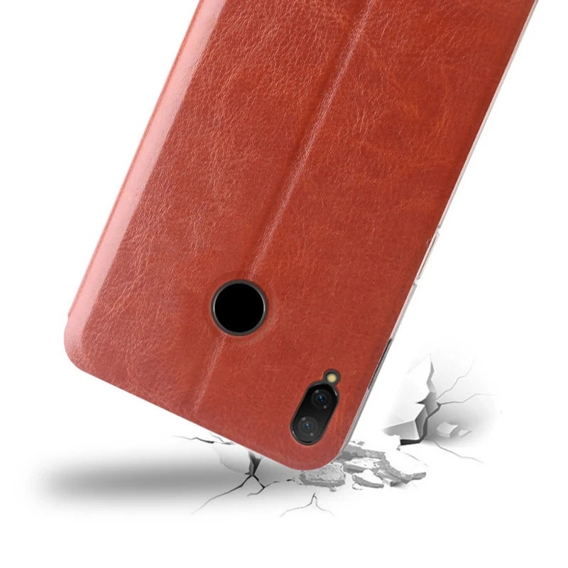 MOFI Rui Серия классический кожаный флип чехол для Xiaomi Redmi 7 Чехол бампер Телефон