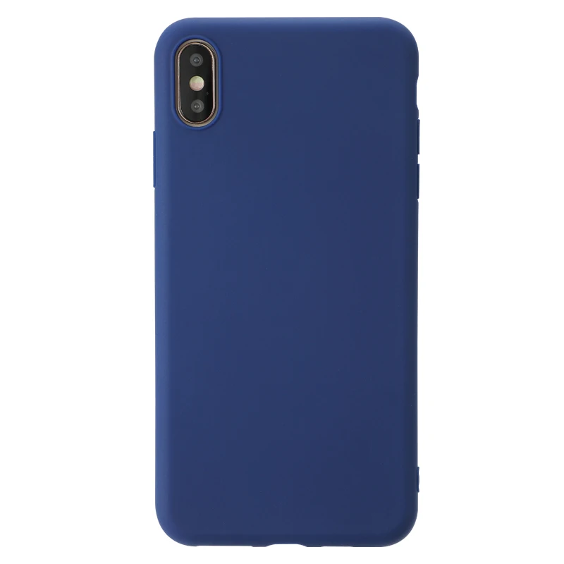 

Soft Frosted Case For iphone 11 Pro 7 8 6 6s Plus XS Max XR Cover Case Soft Silicon Phone Shell Solid Color Capa
