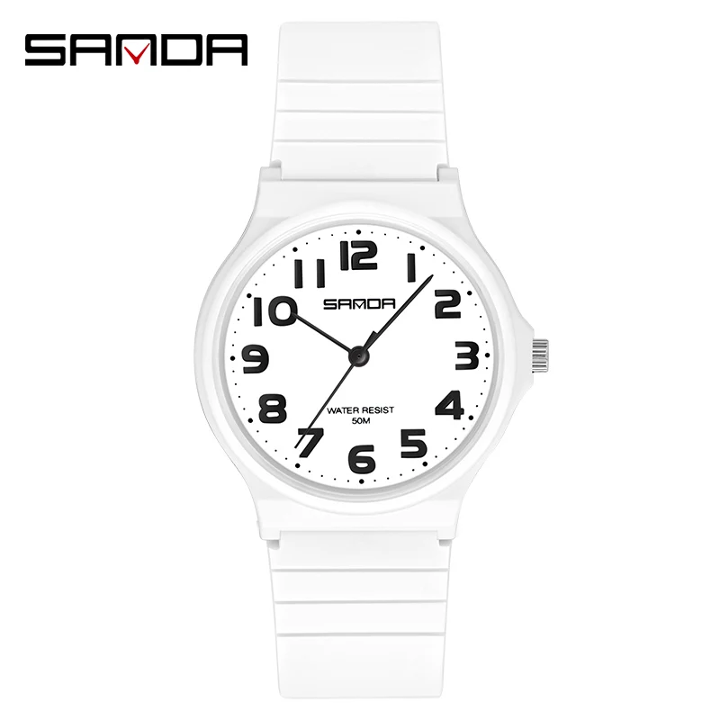 

Sanda Women Watch Fashion Trend Outdoor Temperament Wild Small Fresh Female Students Youth Casual ins Wind Watch