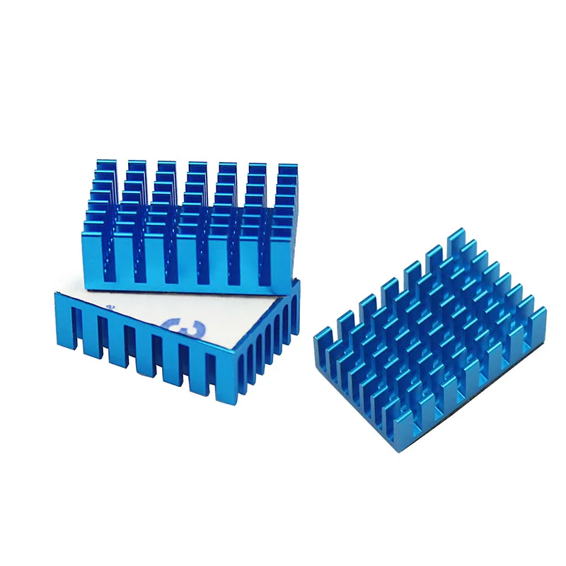 Verkaufen 500PCS 30*20*10mm Aluminium Kühlkörper Kühler Kühlkörper Kühlung Für Elektronische Chip IC 3D Drucker Raspberry PI Mit 3M Klebeband