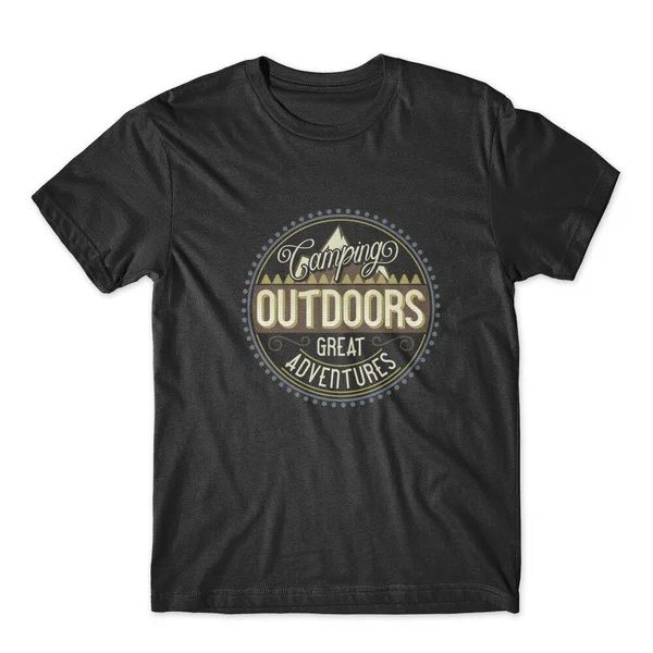 

Caping Outdoors T-Shirt 100% Cotton Premium Tee New