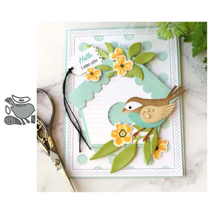 

JC New Design Metal Cutting Dies Bird Stencil Scrapbooking Craft Mold DIY Handmade Template Model Punch Blade Die Cut Decoration